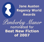 award vote for Pemberley Manor